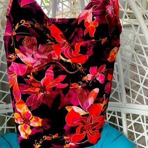 Croft & Barrow swim top